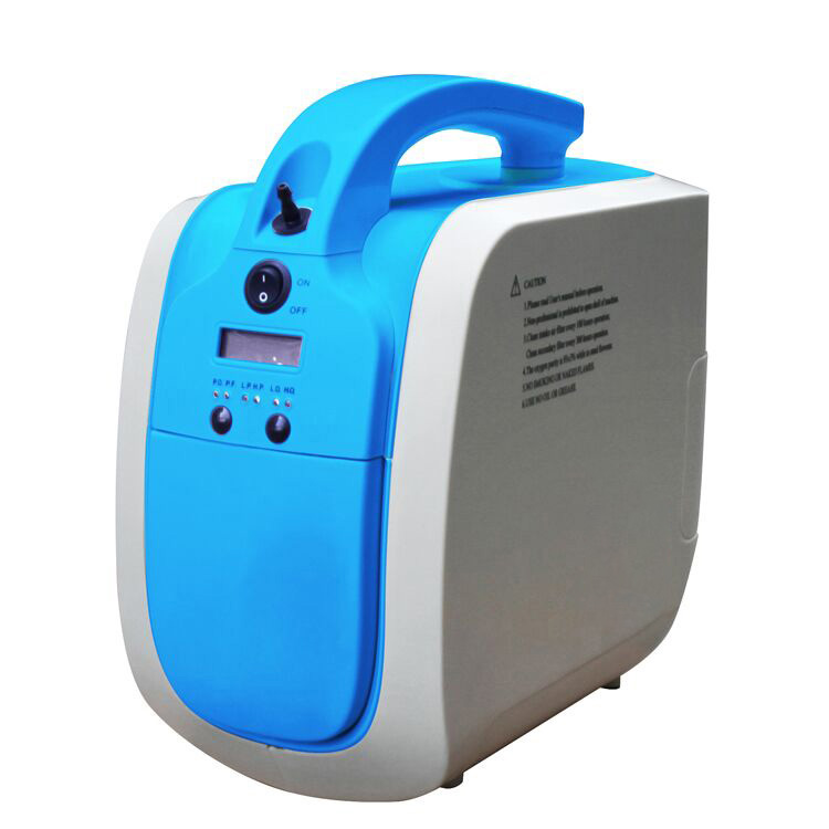 5L Pulse Flow Portable Oxygen Concentrator ແບັດເຕີຣີໃນຕົວ