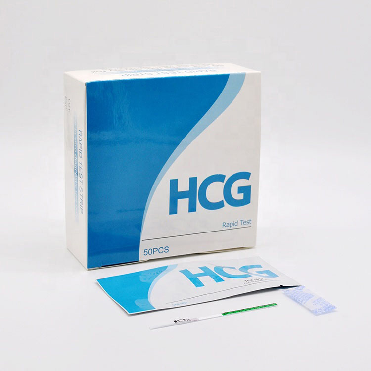 99.9% ຄວາມຖືກຕ້ອງຂອງ HCG Pregnancy Strip Test