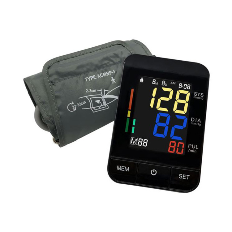 ອັດຕະໂນມັດ Portable Upper Arm Digital Aneroid Sphygmomanometer