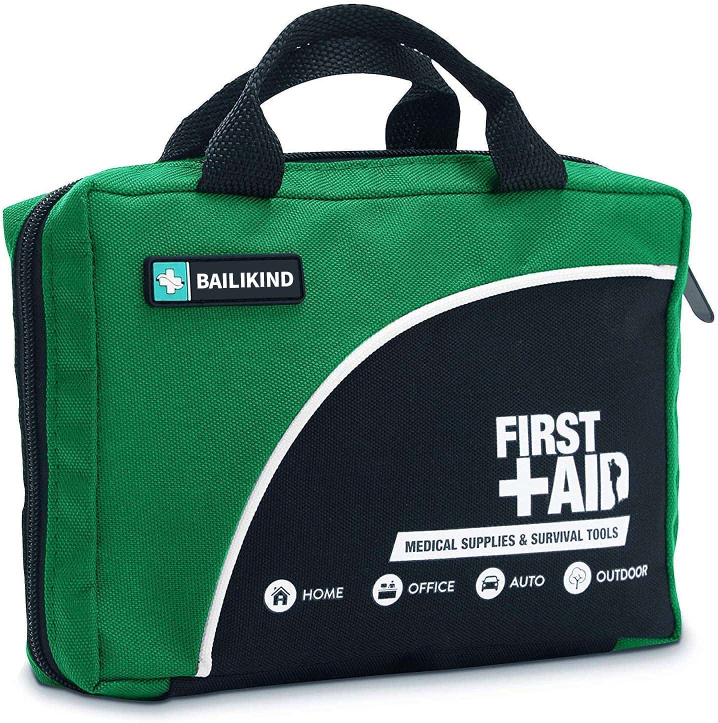 Green First Aid Hand Lugage Bag